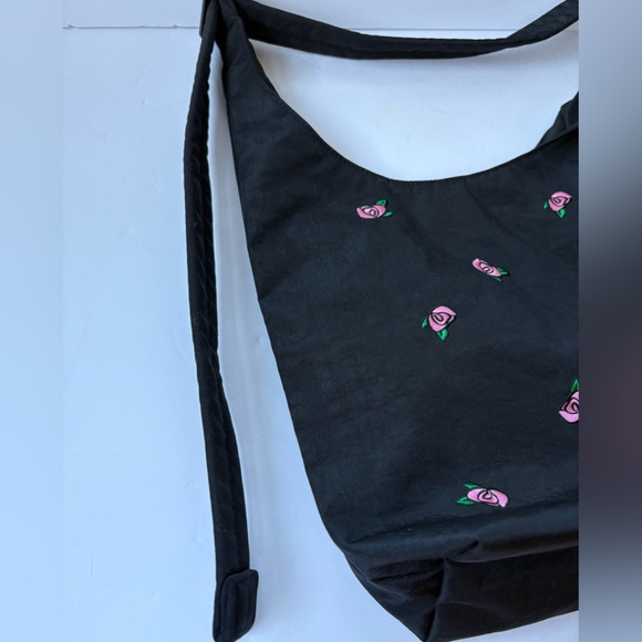 NWOT BAGGU UO Exclusive Rose Embroidery Small
Nylon Sling Bag - Picture 7 of 12